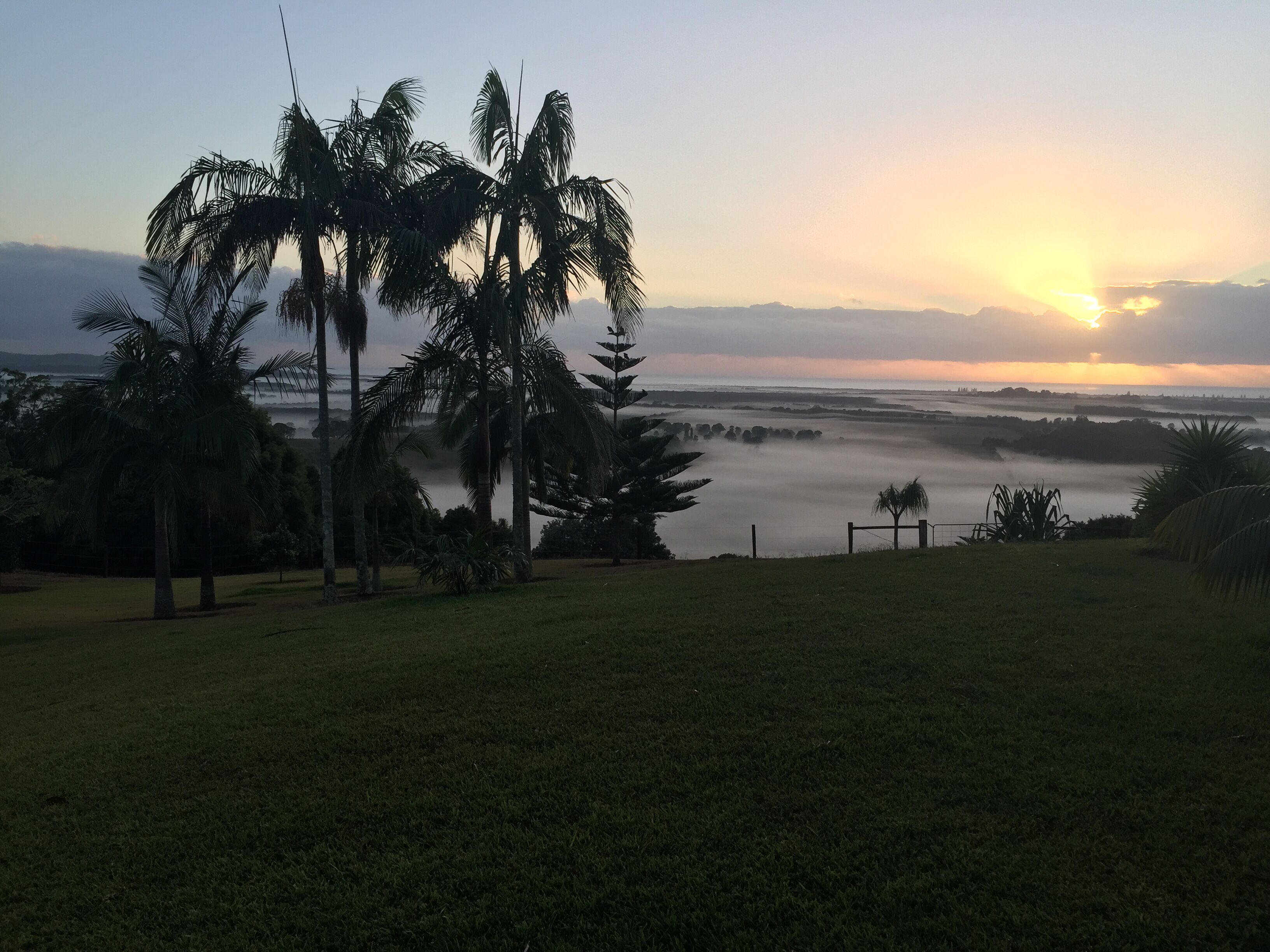 Ocean vista retreat near Lennox Head & Byron Bay.