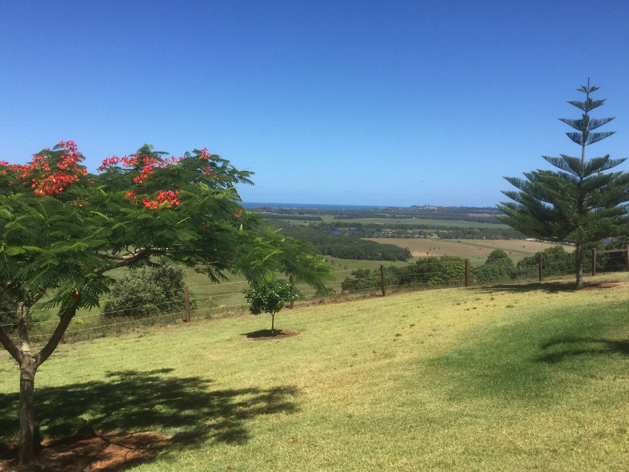 Ocean vista retreat near Lennox Head & Byron Bay.