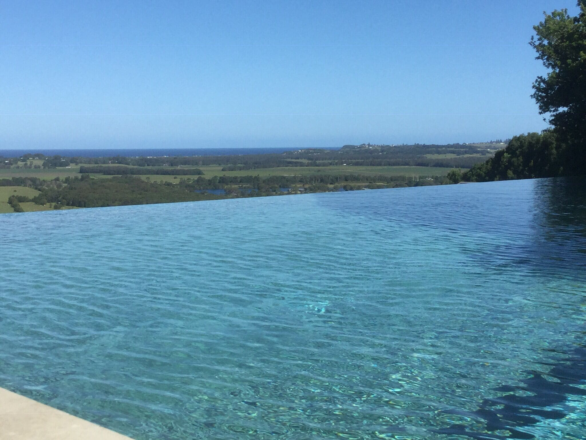 Ocean vista retreat near Lennox Head & Byron Bay.