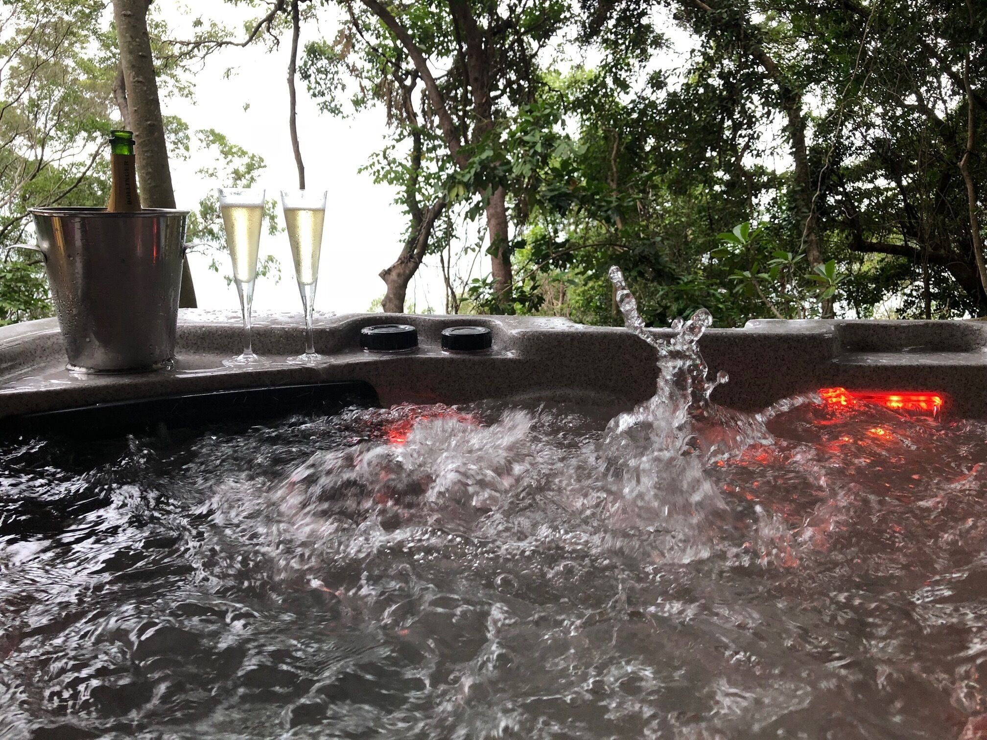 Gunnadoo - Ocean View Hut With Jacuzzi Private Rainforest Setting