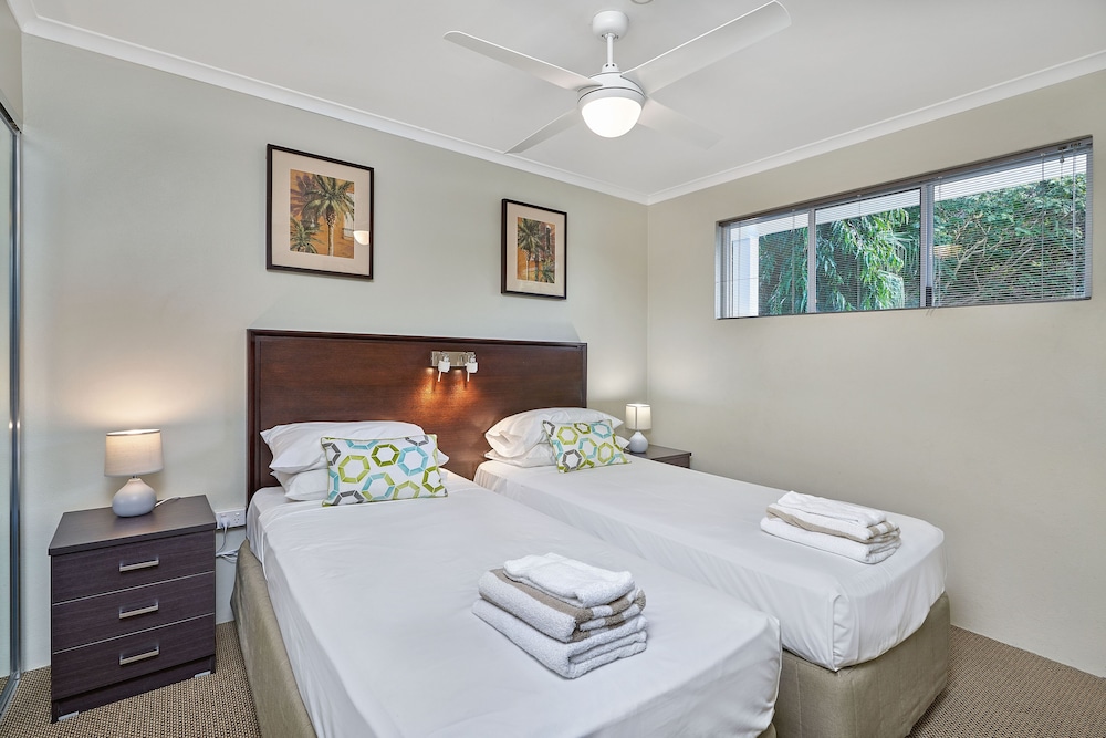 The Spindle Cowrie Apartment is Located in the Coral Coast Resort, Palm Cove