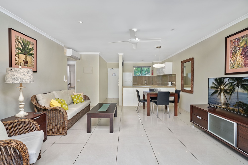 The Spindle Cowrie Apartment is Located in the Coral Coast Resort, Palm Cove