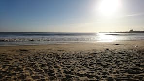 Beach nearby, sun-loungers