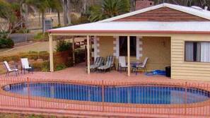 Seasonal outdoor pool