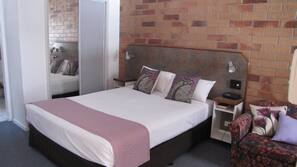 Hypo-allergenic bedding, individually decorated, desk, blackout curtains