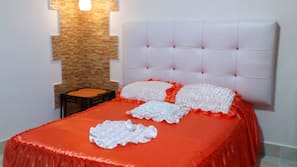 1 bedroom, premium bedding, memory foam beds, individually decorated