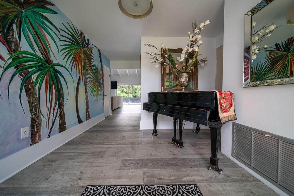 Art Nango tropical pool side retreat.