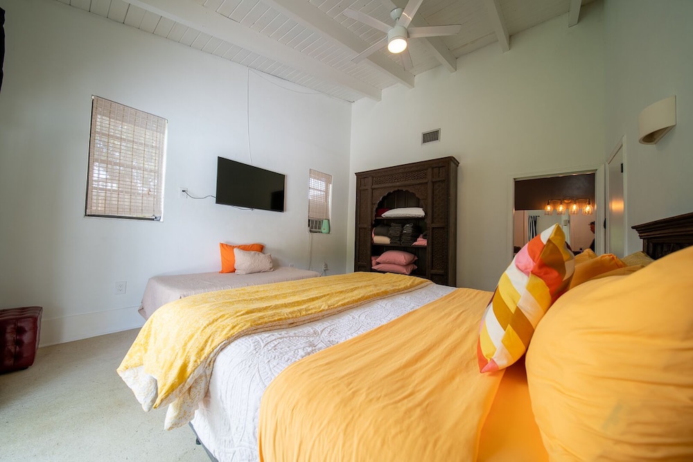 Art Nango tropical pool side retreat.