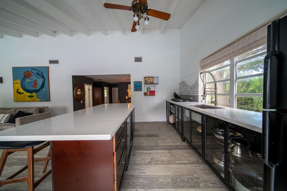 Art Nango tropical pool side retreat.