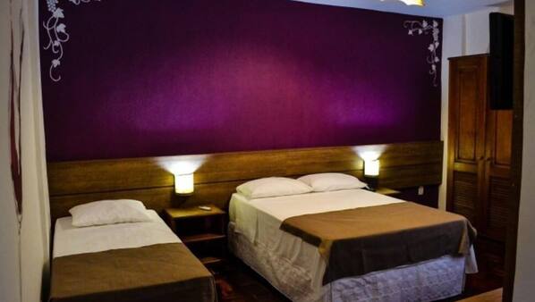 Minibar, desk, free WiFi, linens