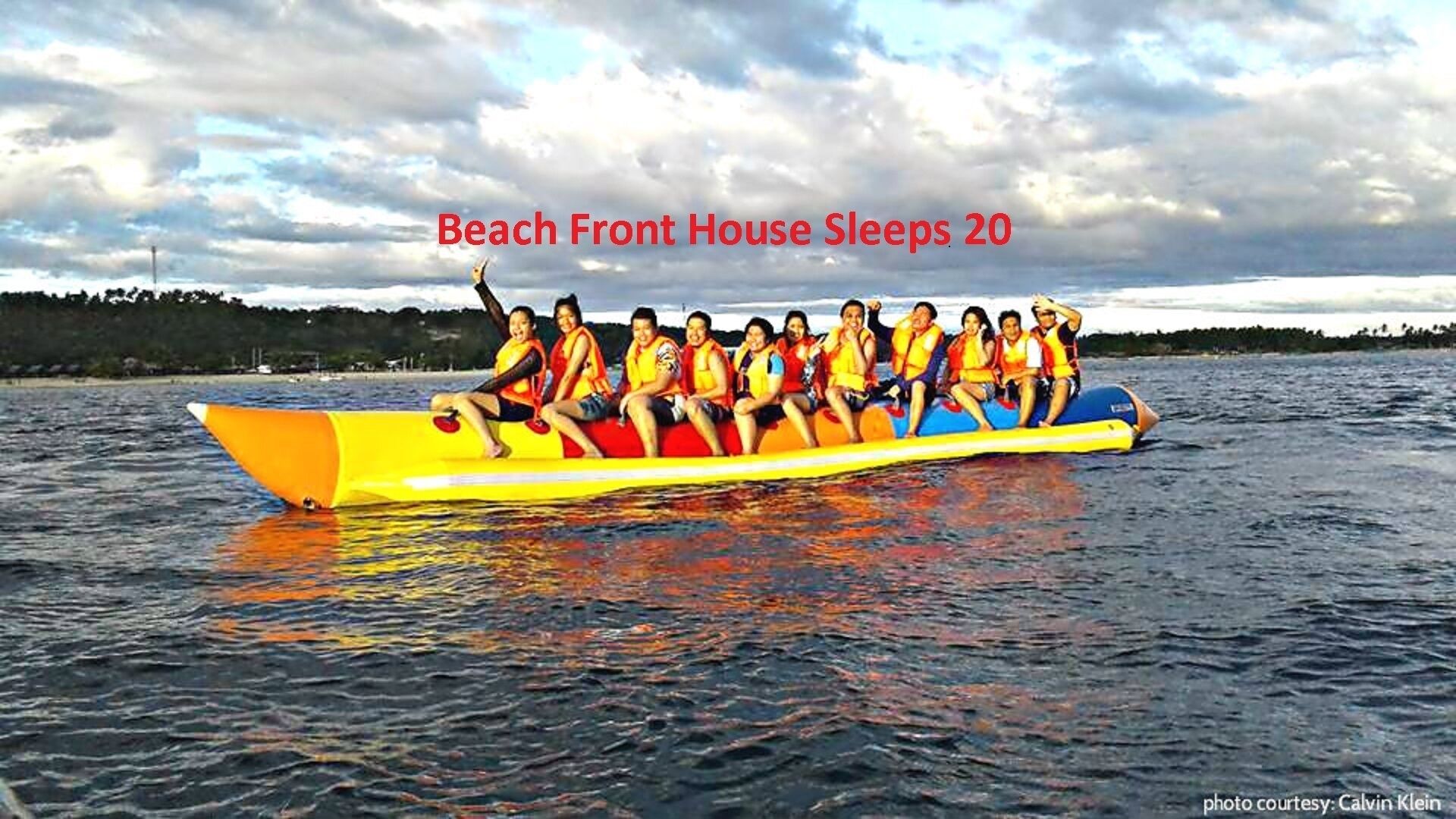 Beach Front House Sleeps 20 Laiya Hugom