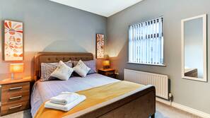 Individually decorated, individually furnished, linens