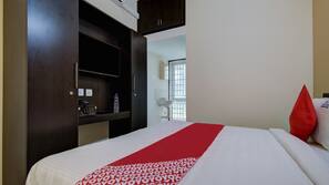 Premium bedding, free WiFi