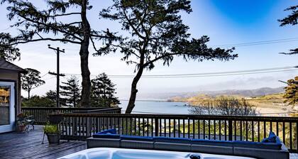 Marbella Lane Pedro Point Beach House with Hot Tub