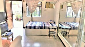 1 bedroom, iron/ironing board, Internet, linens