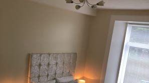 2 bedrooms, pillow top beds, iron/ironing board, free WiFi