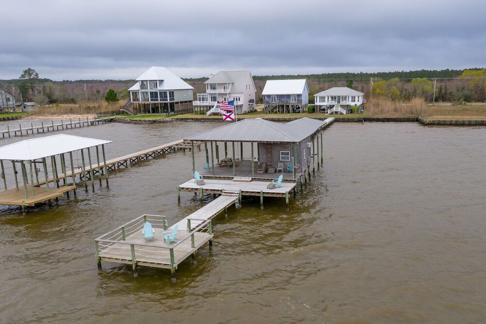 Waterfront Home with Dock! Baldwin County Vrbo