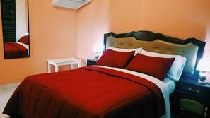 Minibar, linens