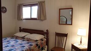 1 bedroom, iron/ironing board, linens