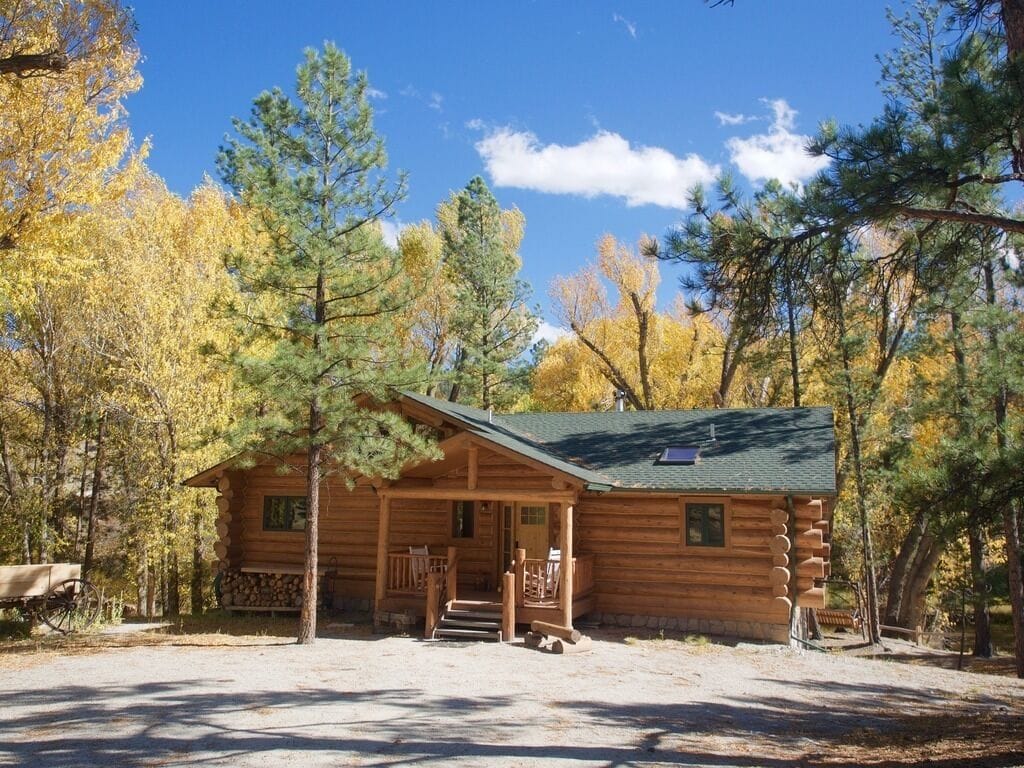Cliffs & Stream Log - 3 Br Cabin in Buena Vista, United States
