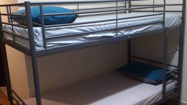 Blackout drapes, iron/ironing board, free WiFi