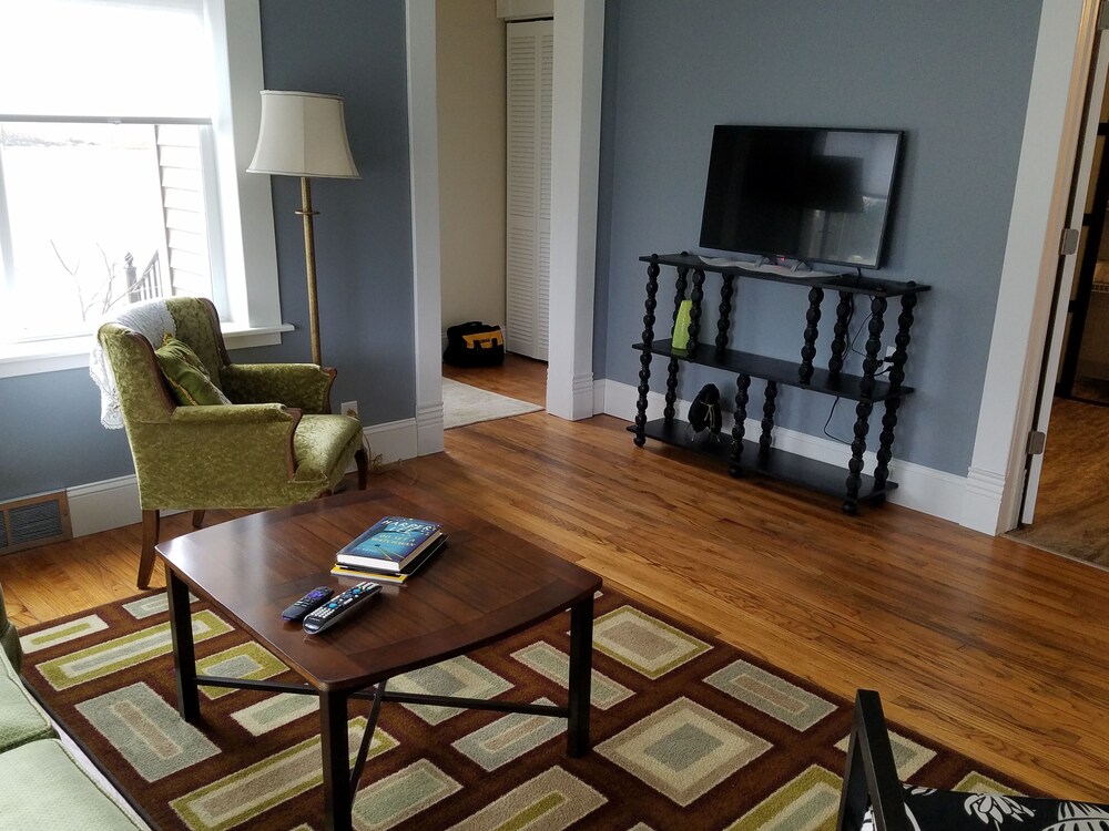 Beautiful house on Palmer Lake in Colon, MI, one block from downtown in