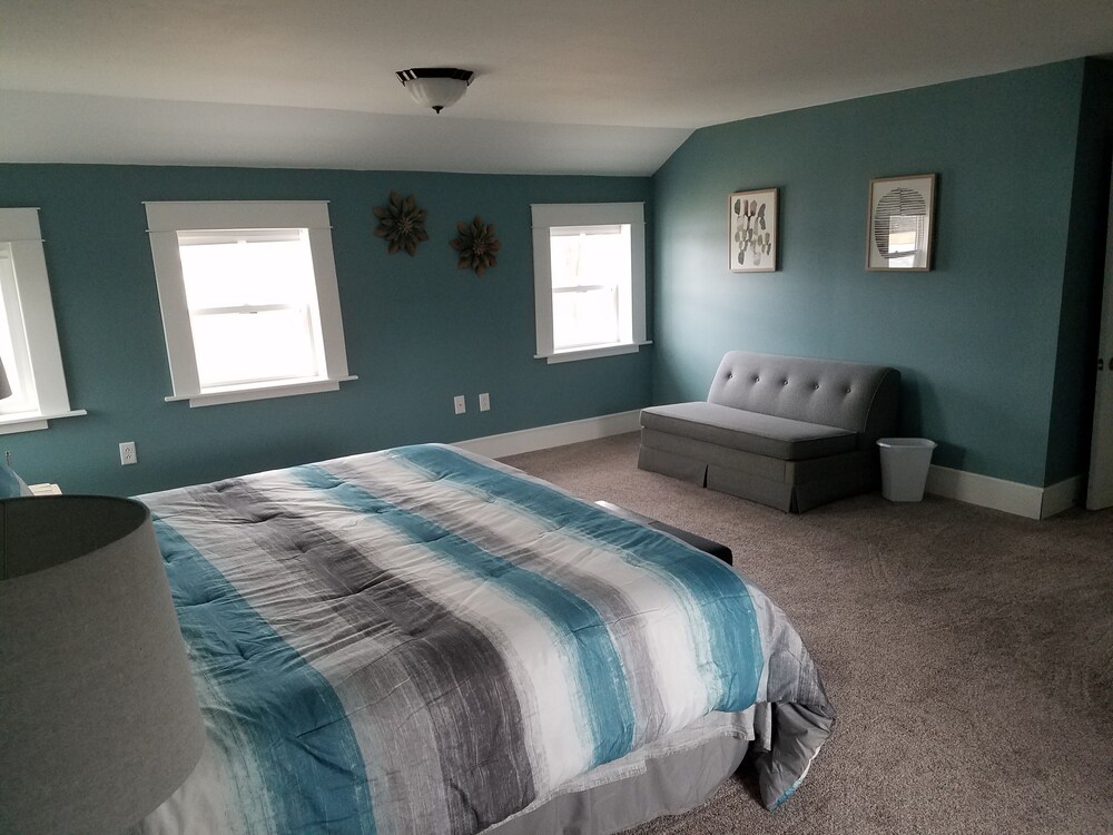 Beautiful house on Palmer Lake in Colon, MI, one block from downtown in