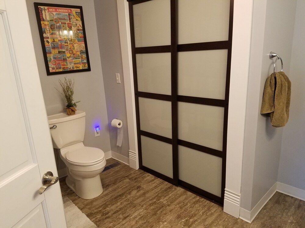 Beautiful house on Palmer Lake in Colon, MI, one block from downtown in