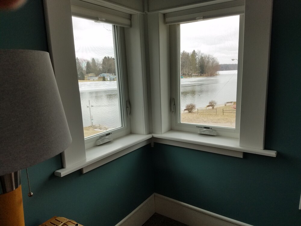 Beautiful house on Palmer Lake in Colon, MI, one block from downtown in