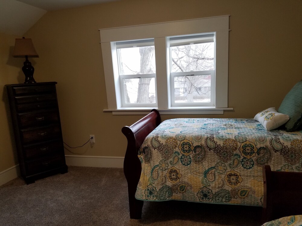 Beautiful house on Palmer Lake in Colon, MI, one block from downtown in