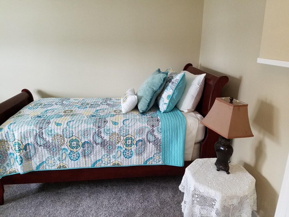 Beautiful house on Palmer Lake in Colon, MI, one block from downtown in