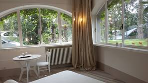 Blackout drapes, free cribs/infant beds, free WiFi, linens