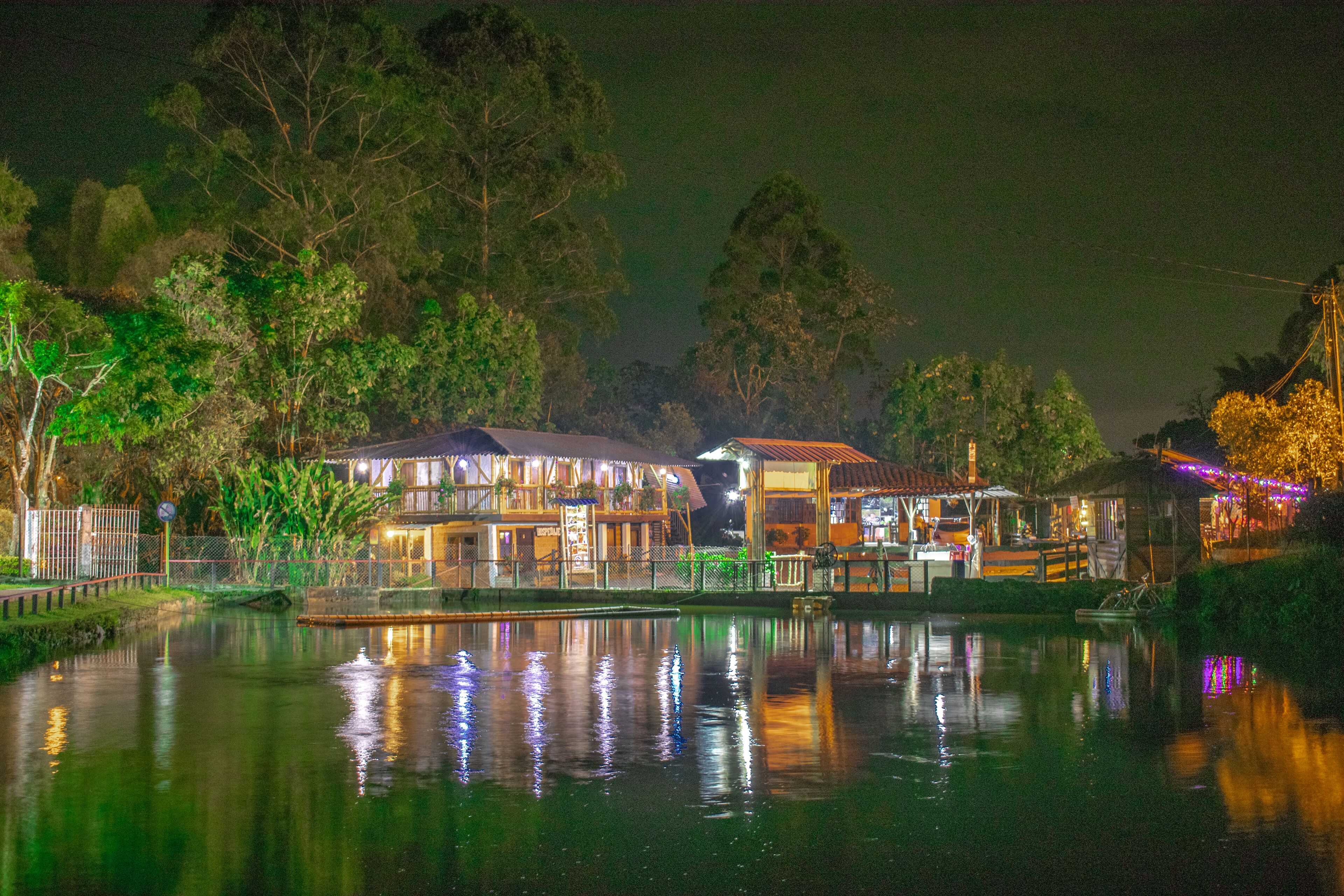 Lagos de Venecia in Santa Rosa de Cabal, Colombia