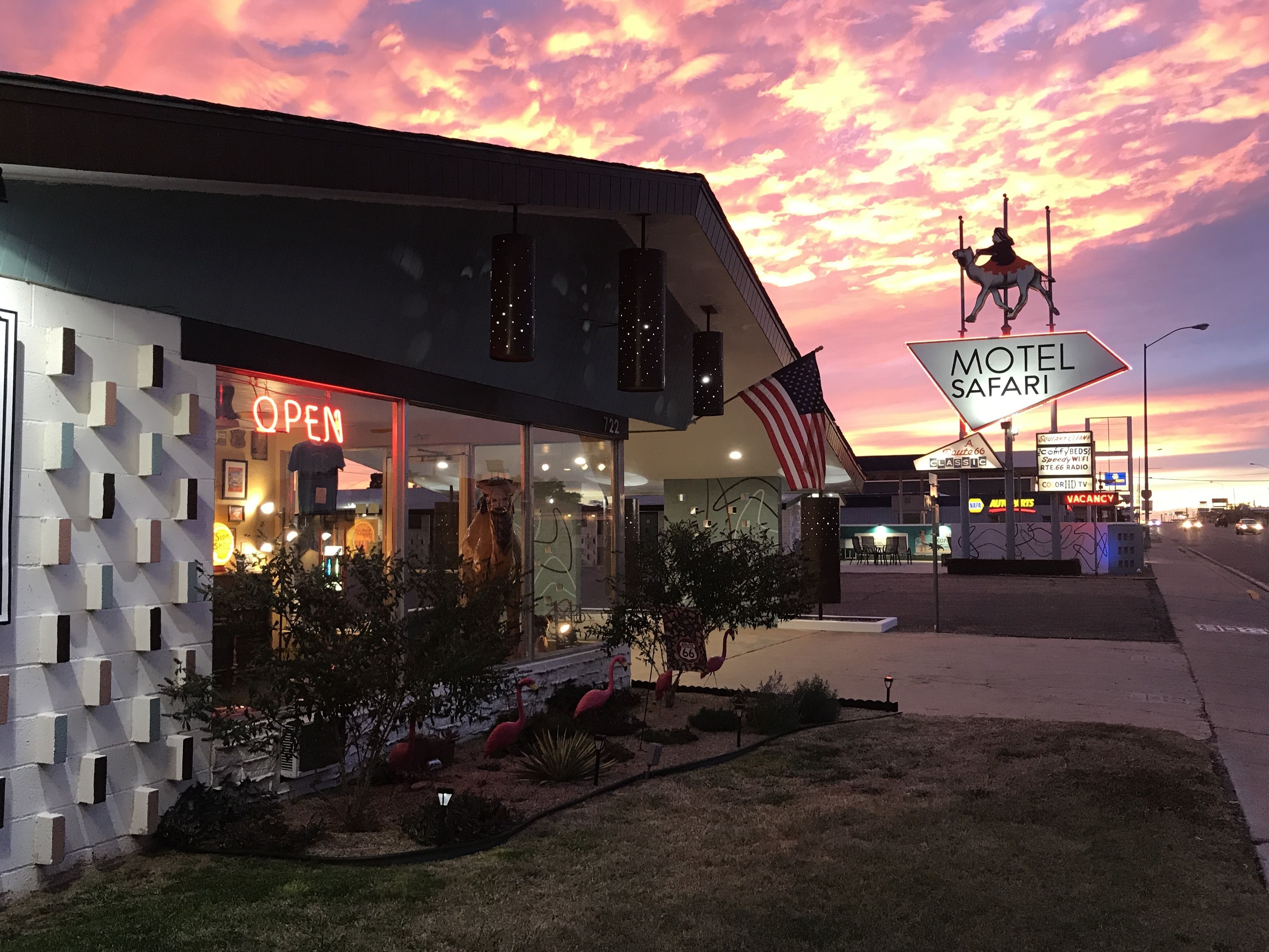 Motel Safari in Tucumcari, United States