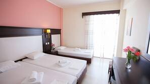 Soundproofing, iron/ironing board, free cribs/infant beds, free WiFi