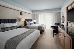 Premium bedding, individually decorated, individually furnished