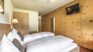 In-room safe, desk, iron/ironing board, free cribs/infant beds