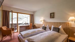 In-room safe, desk, iron/ironing board, free cribs/infant beds