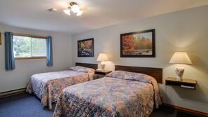 Individually decorated, individually furnished, desk, blackout curtains