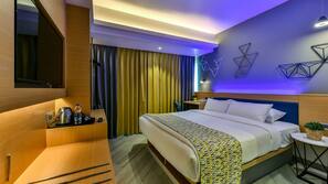 In-room safe, blackout curtains, iron/ironing board, free WiFi