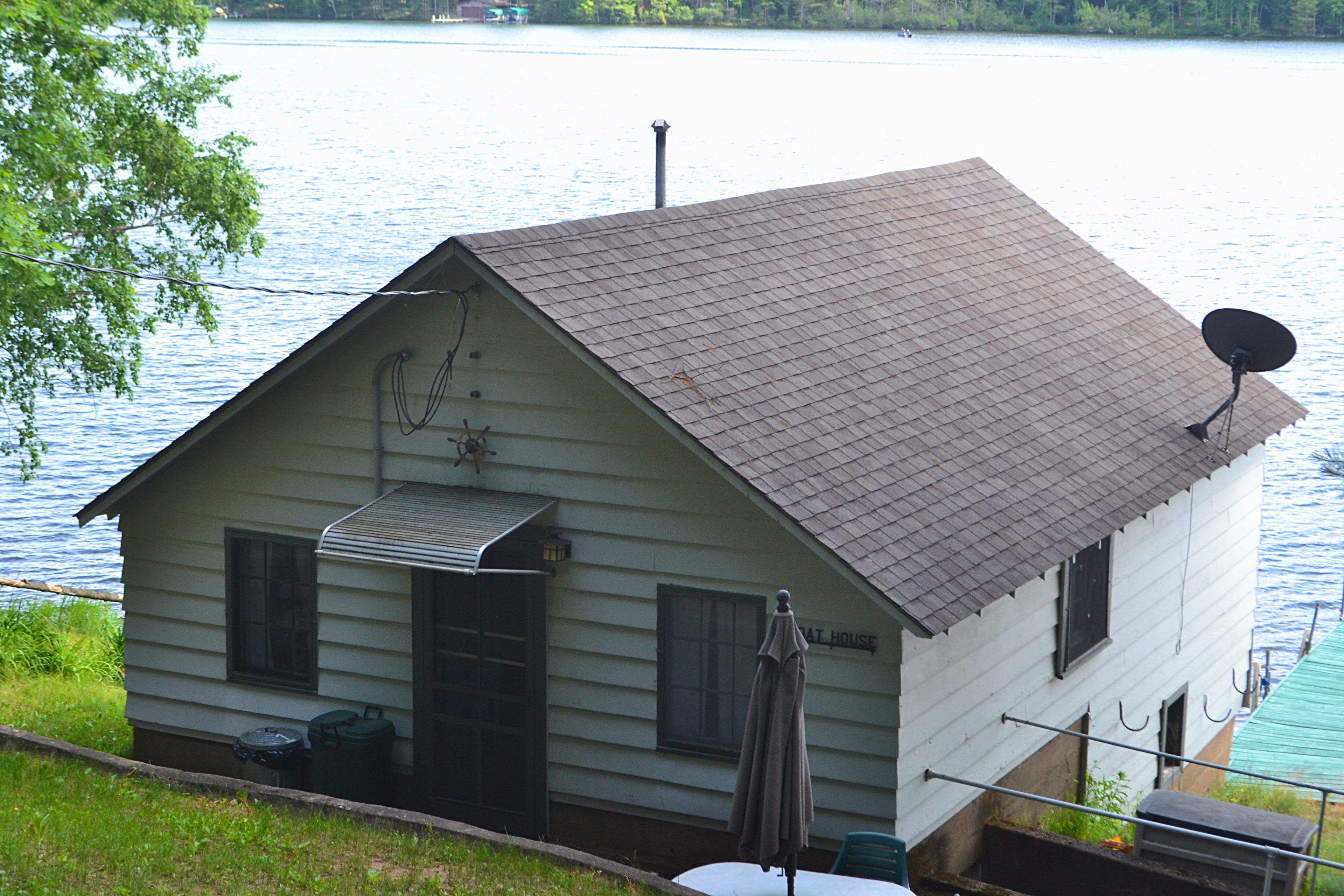 Woodhill Resort Boat House In Lake Tomahawk Wi Expedia