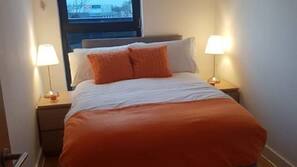 In-room safe, blackout curtains, iron/ironing board, free WiFi