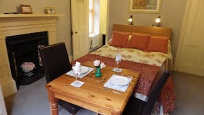 Individually decorated, individually furnished, iron/ironing board