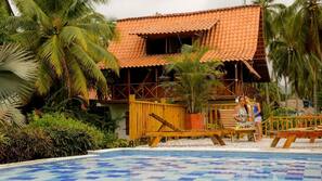 Seasonal outdoor pool