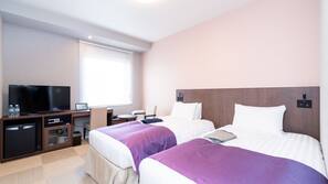 In-room safe, blackout curtains, soundproofing, free WiFi