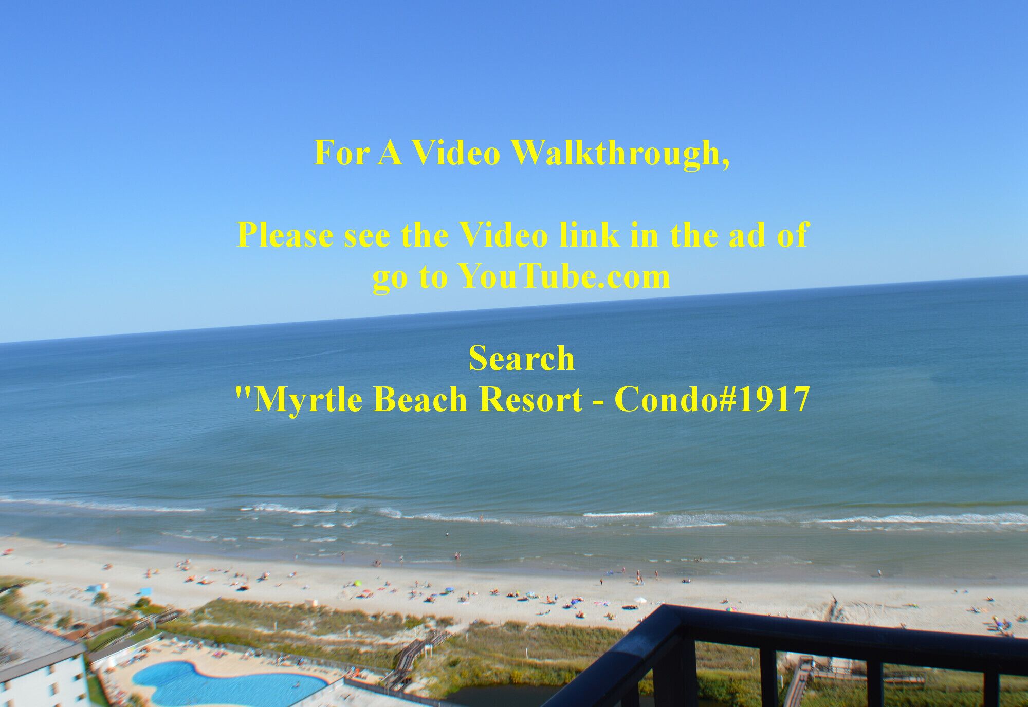 Enfront De La Mar 2 Dormitoris A Myrtle Beach