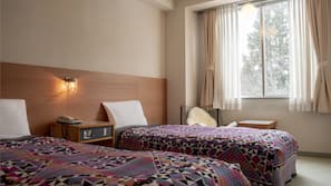 Individually decorated, individually furnished, desk, blackout curtains