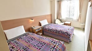 Individually decorated, individually furnished, desk, blackout curtains