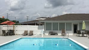 Seasonal outdoor pool