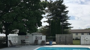 Seasonal outdoor pool